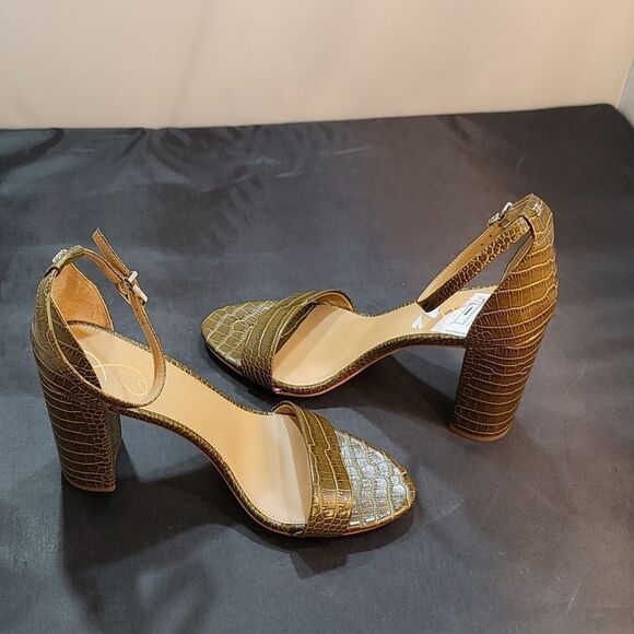 BRAND NEW SAM EDELMAN WOMEN'S YARO HEELED SANDAL   G1 - Picture 8 of 16